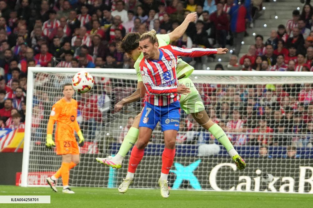 Spanish Cup - 1/2 - Atletico Madrid v Barcelona