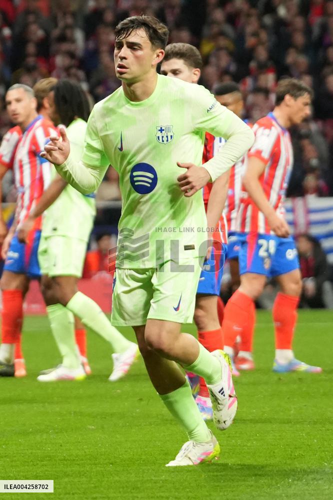 Spanish Cup - 1/2 - Atletico Madrid v Barcelona