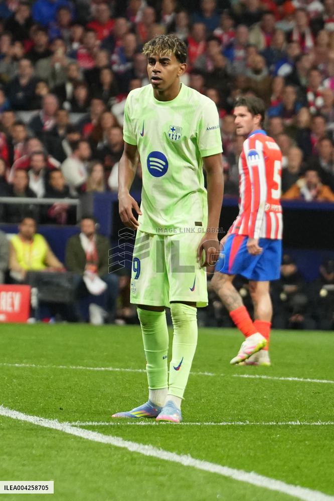 Spanish Cup - 1/2 - Atletico Madrid v Barcelona