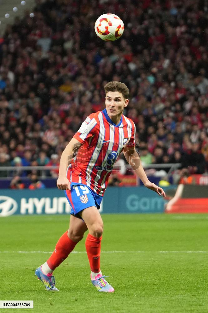 Spanish Cup - 1/2 - Atletico Madrid v Barcelona