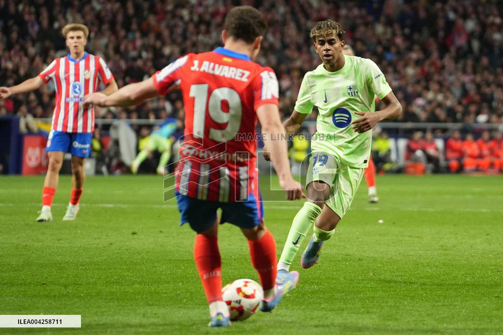 Spanish Cup - 1/2 - Atletico Madrid v Barcelona