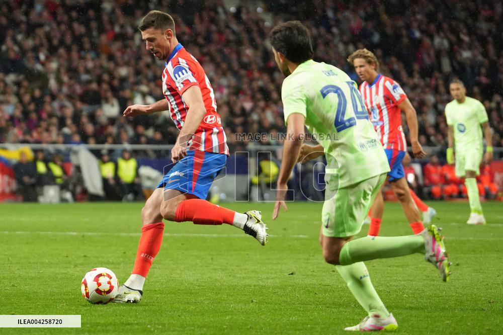 Spanish Cup - 1/2 - Atletico Madrid v Barcelona