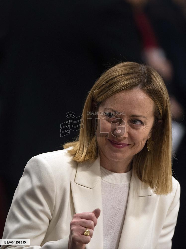 Italian PM Giorgia Meloni Attends A Mass For Late Pope John Paul II - Vatican