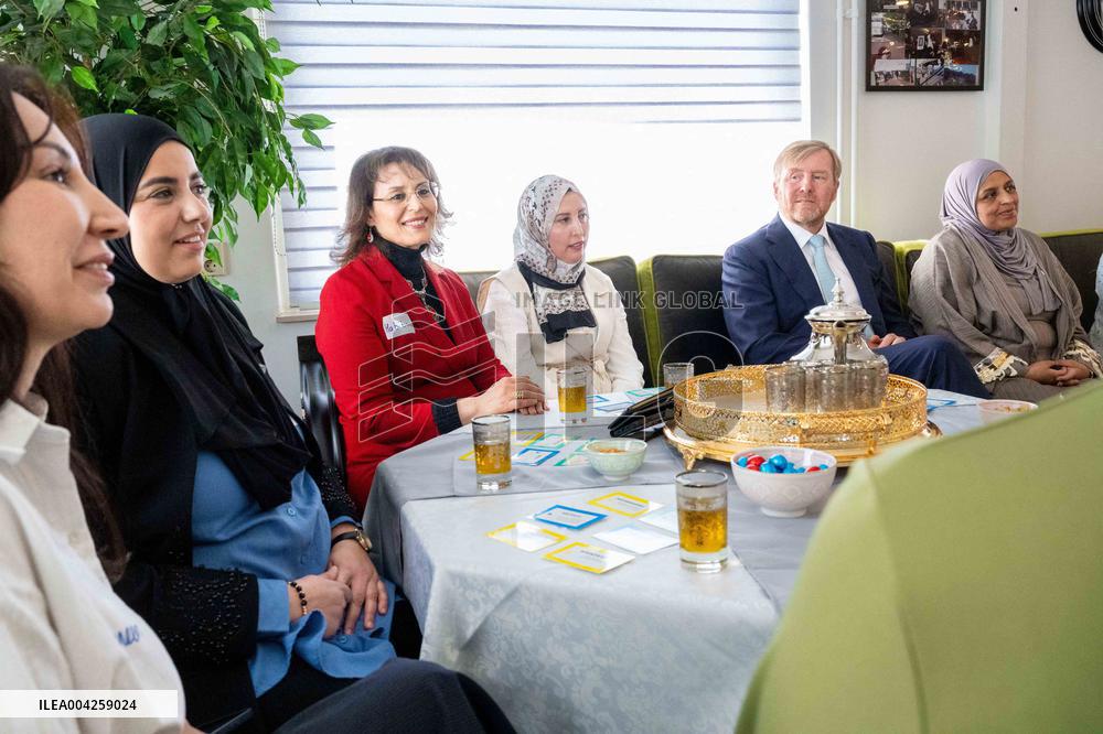 King Willem-Alexander Visits Al Amal Foundation - Netherlands