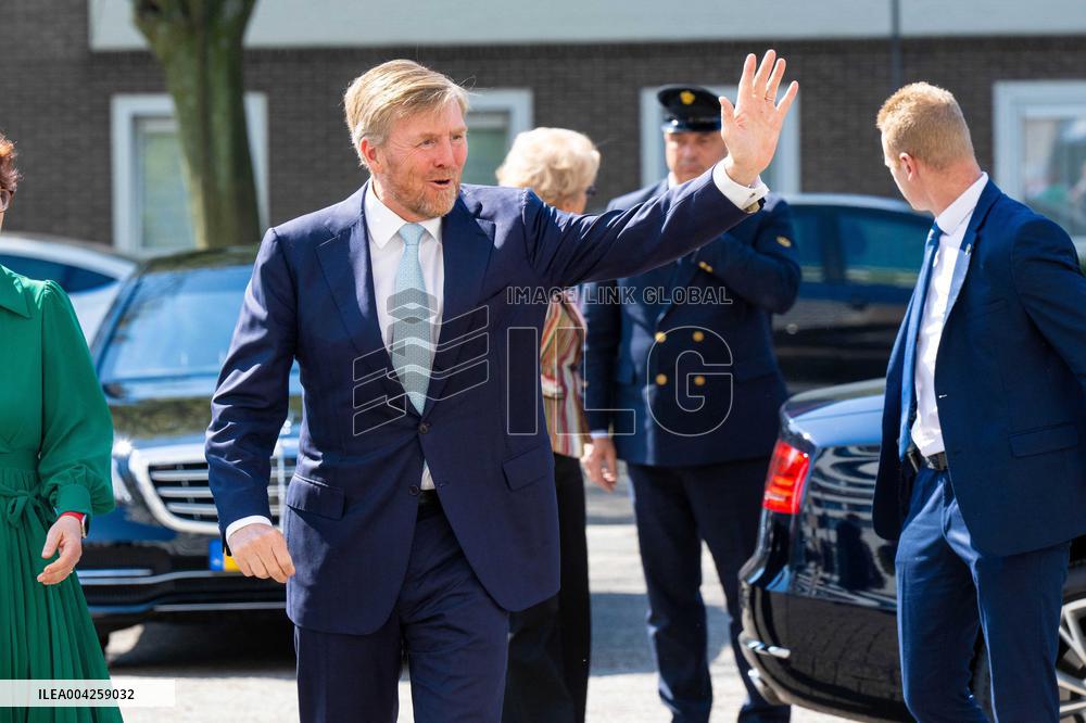 King Willem-Alexander Visits Al Amal Foundation - Netherlands