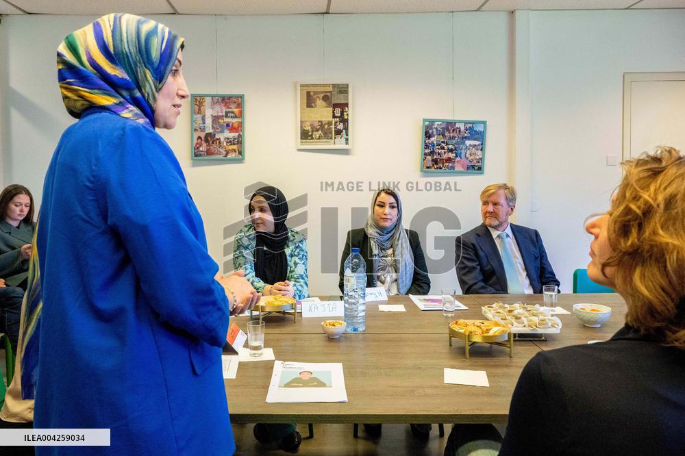 King Willem-Alexander Visits Al Amal Foundation - Netherlands