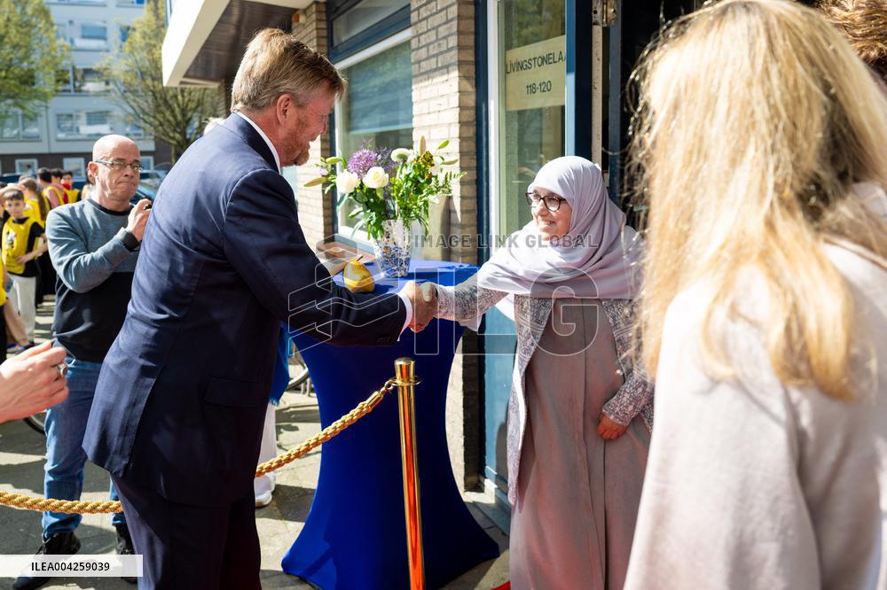King Willem-Alexander Visits Al Amal Foundation - Netherlands