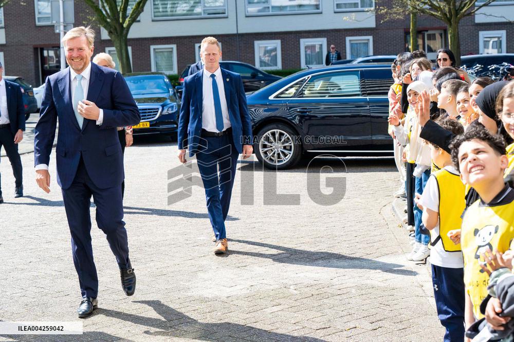 King Willem-Alexander Visits Al Amal Foundation - Netherlands