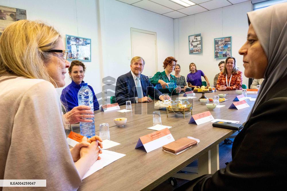 King Willem-Alexander Visits Al Amal Foundation - Netherlands