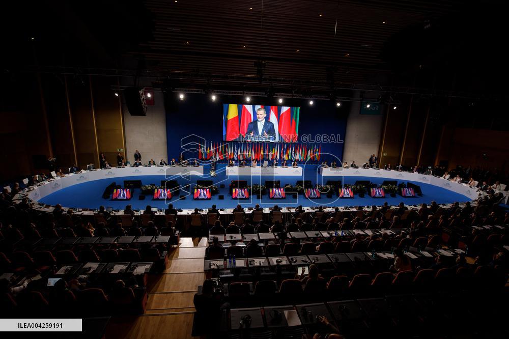 King Felipe VI At Futuro Del Meditarraneo Forum - Granada