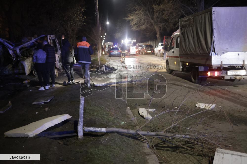 Four Killed, 35 Injured In Russian Drone Strikes On Kharkiv