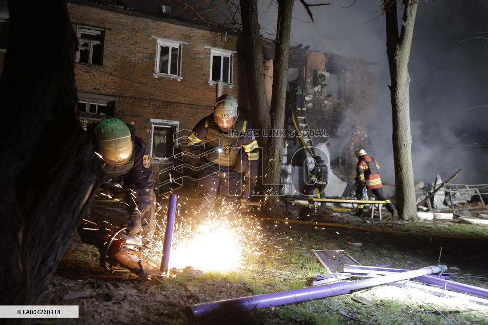 Four Killed, 35 Injured In Russian Drone Strikes On Kharkiv