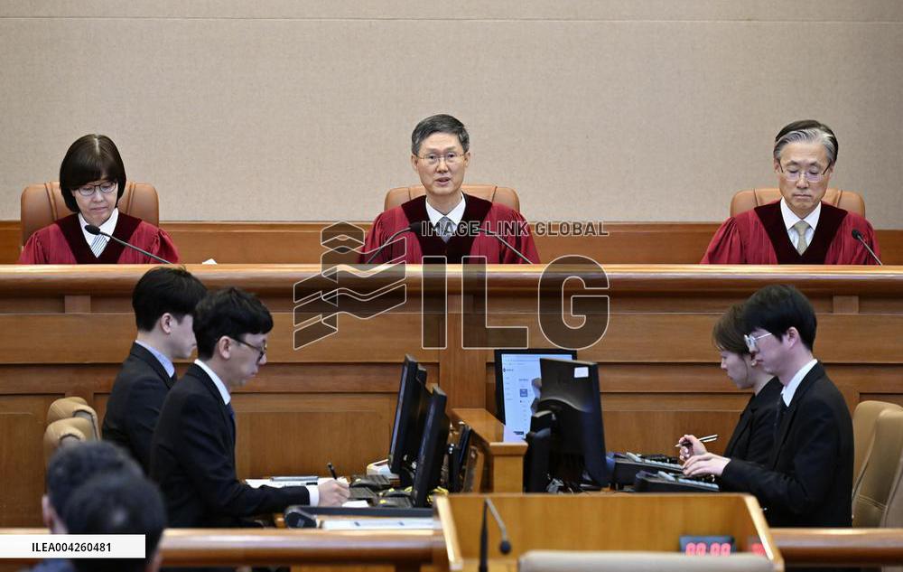 Yoon ousted as S. Korea's president by Constitutional Court