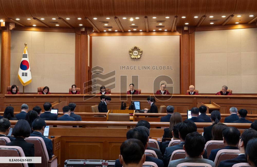 Yoon Suk-Yeols Impeachment Ruling - Seoul