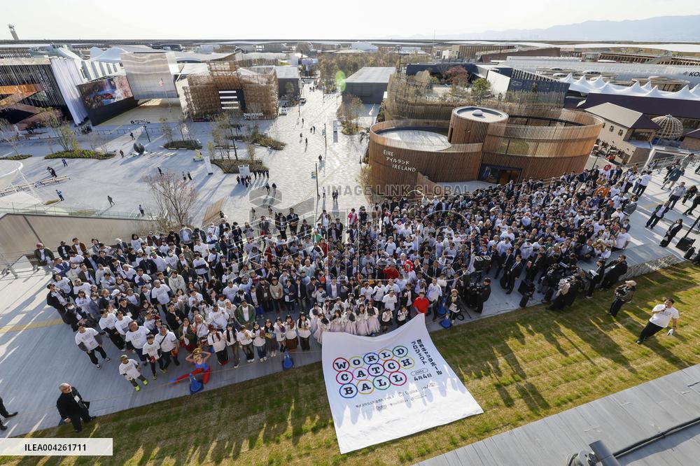 Ball-catching project at Grand Ring of World Exposition