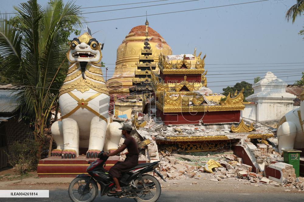 Myanmar Earthquake Aftermath - Mandala