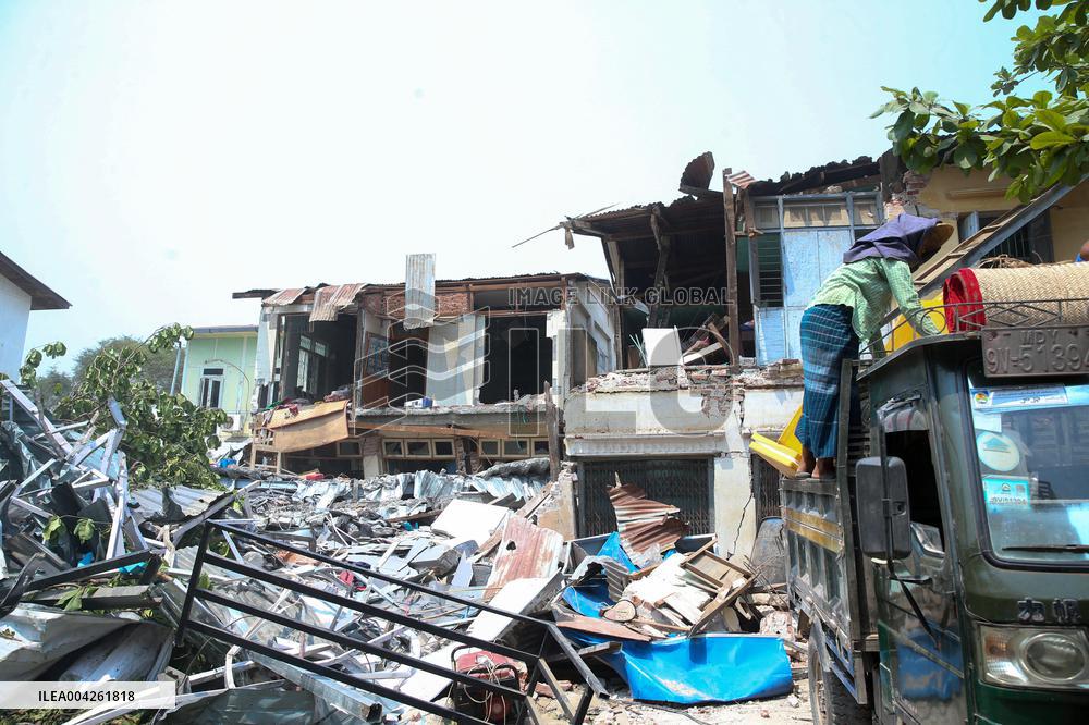 Myanmar Earthquake Aftermath - Mandala