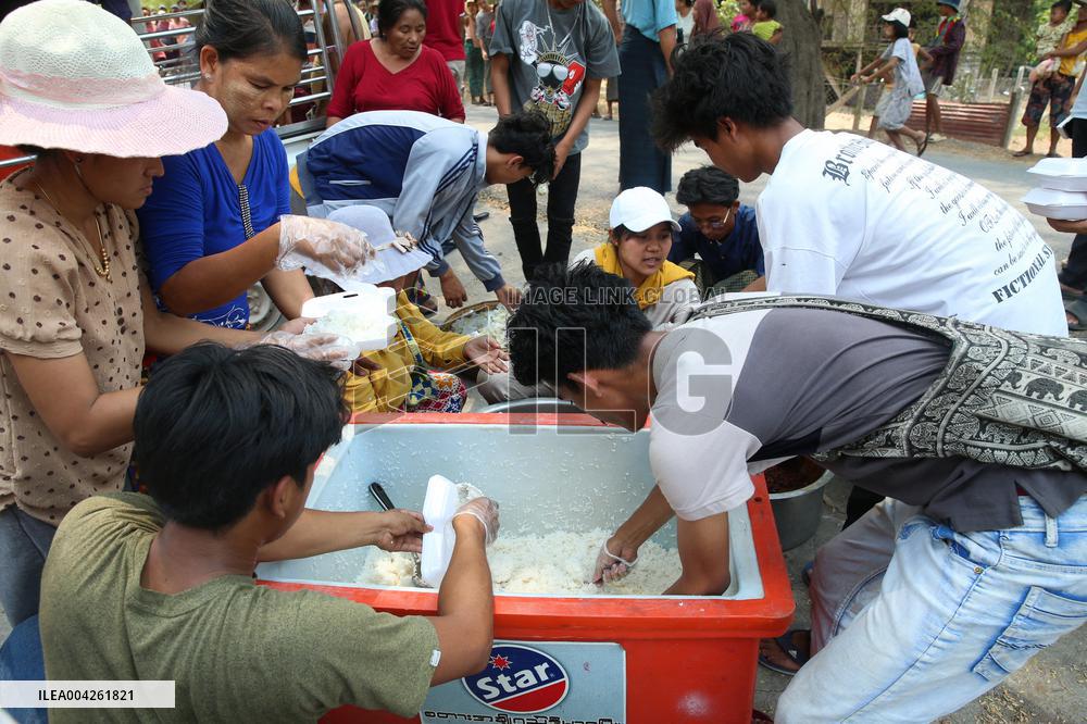 Myanmar Earthquake Aftermath - Mandala