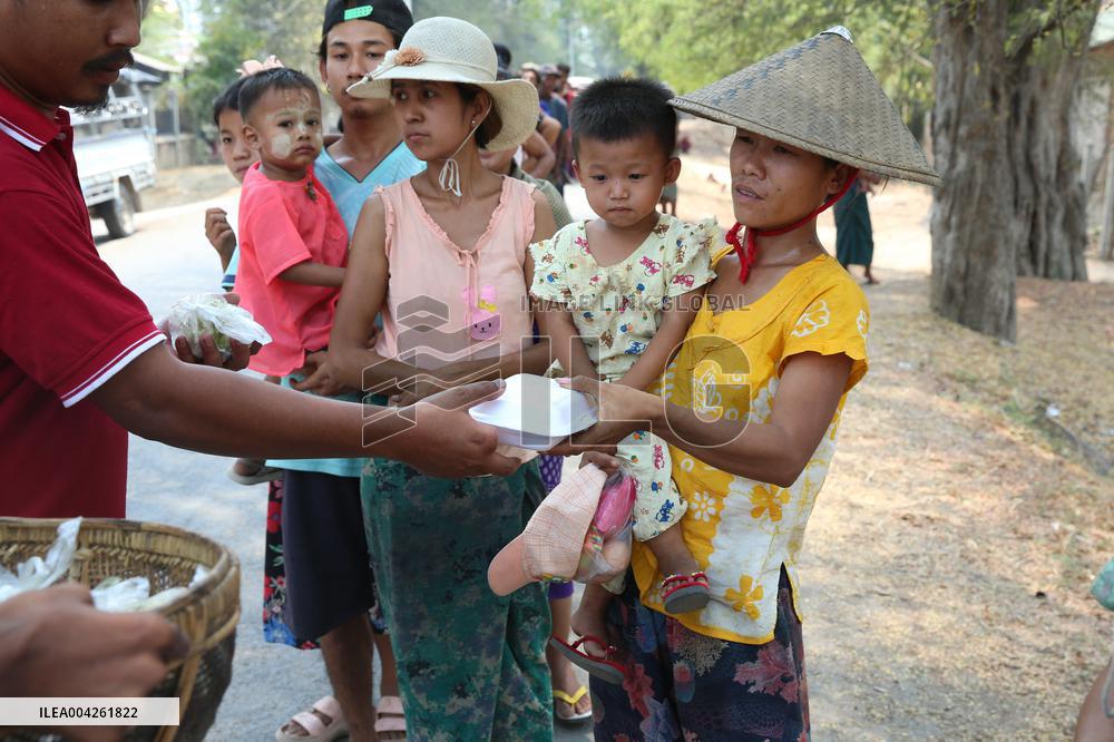 Myanmar Earthquake Aftermath - Mandala