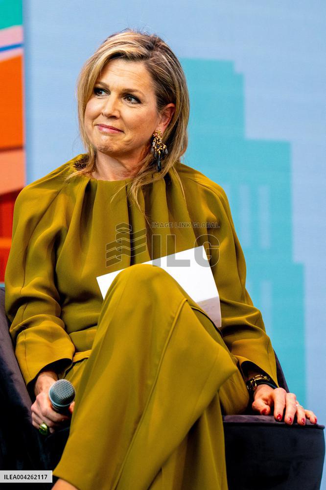 Queen Maxima At INSEAD Alumni Forum Europe - Amsterdam