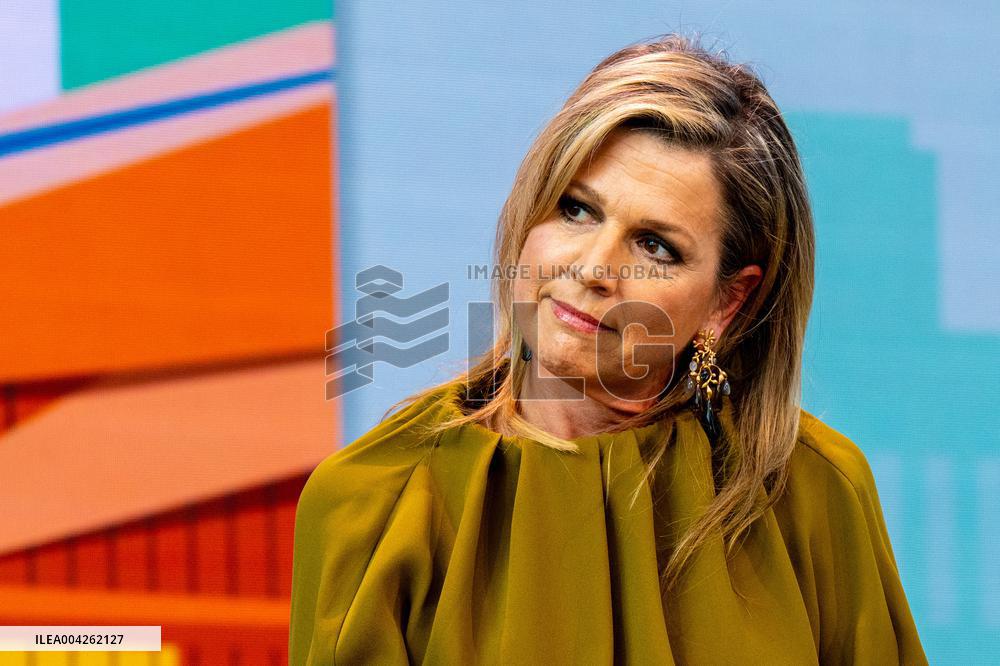 Queen Maxima At INSEAD Alumni Forum Europe - Amsterdam