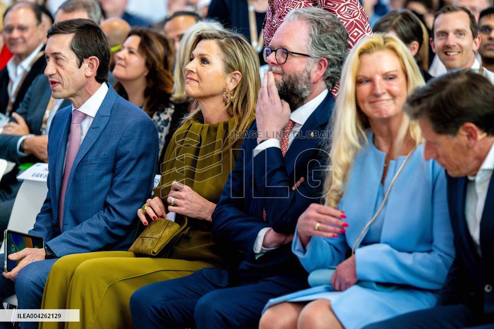 Queen Maxima At INSEAD Alumni Forum Europe - Amsterdam