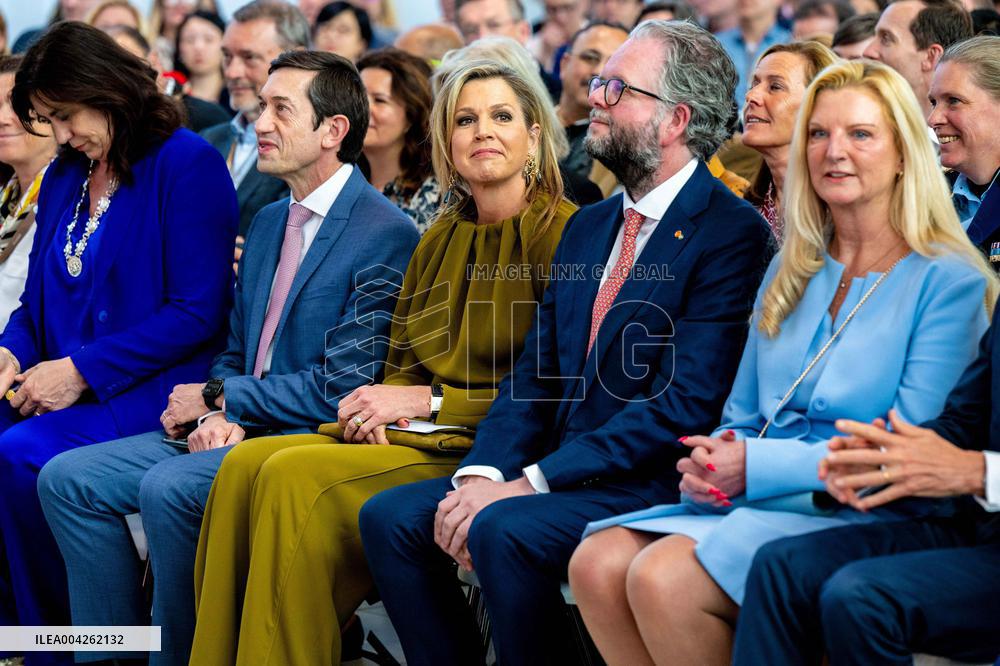 Queen Maxima At INSEAD Alumni Forum Europe - Amsterdam
