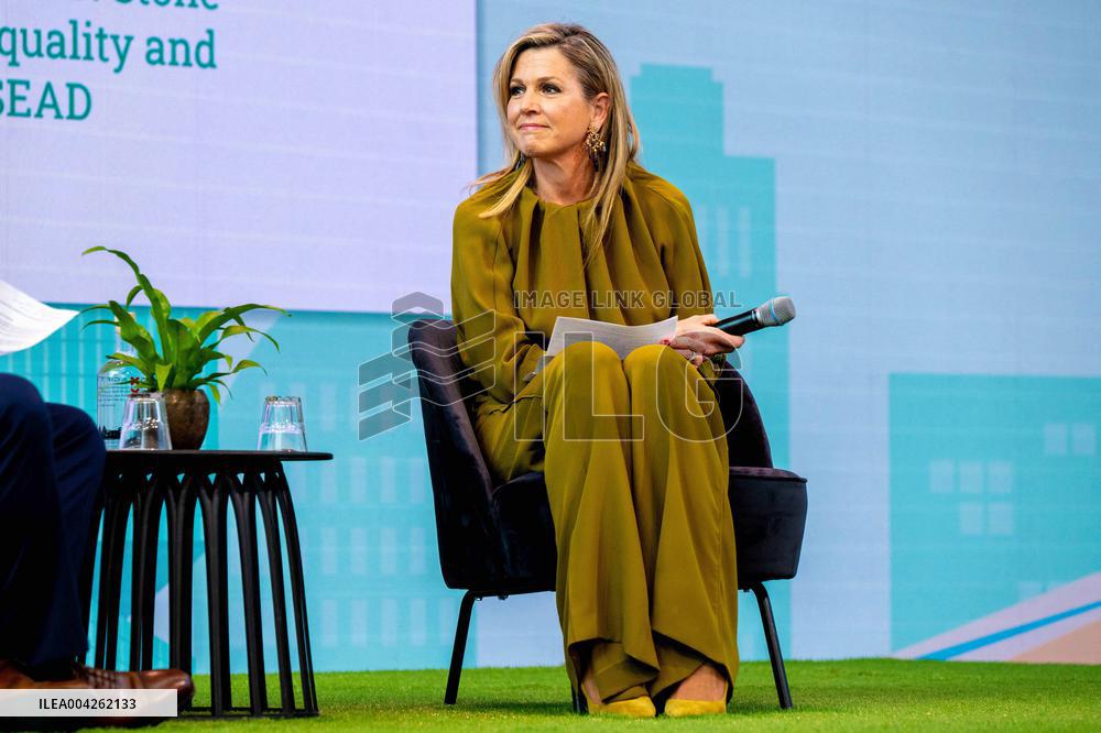 Queen Maxima At INSEAD Alumni Forum Europe - Amsterdam
