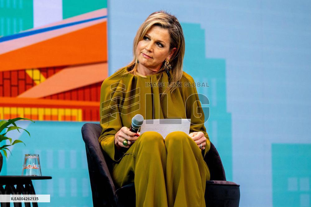 Queen Maxima At INSEAD Alumni Forum Europe - Amsterdam