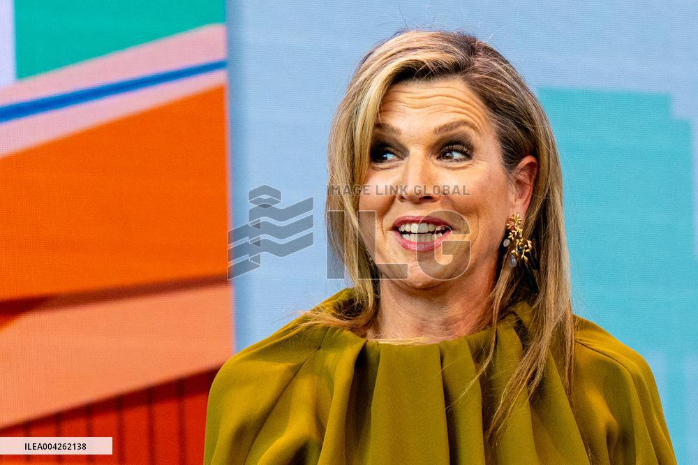 Queen Maxima At INSEAD Alumni Forum Europe - Amsterdam