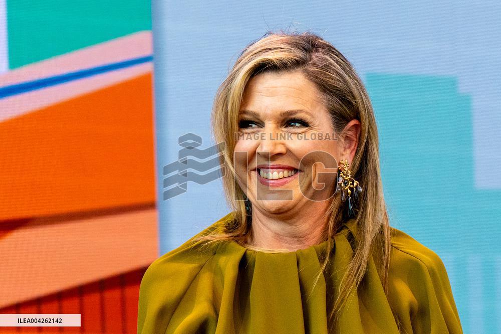 Queen Maxima At INSEAD Alumni Forum Europe - Amsterdam