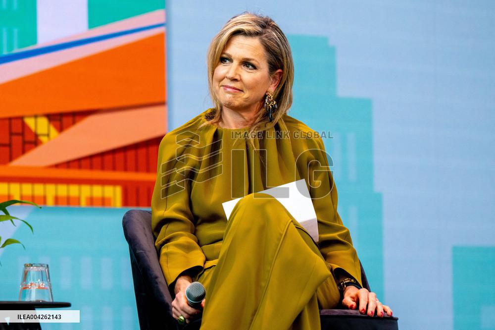 Queen Maxima At INSEAD Alumni Forum Europe - Amsterdam