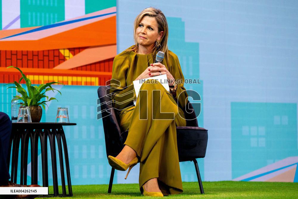 Queen Maxima At INSEAD Alumni Forum Europe - Amsterdam