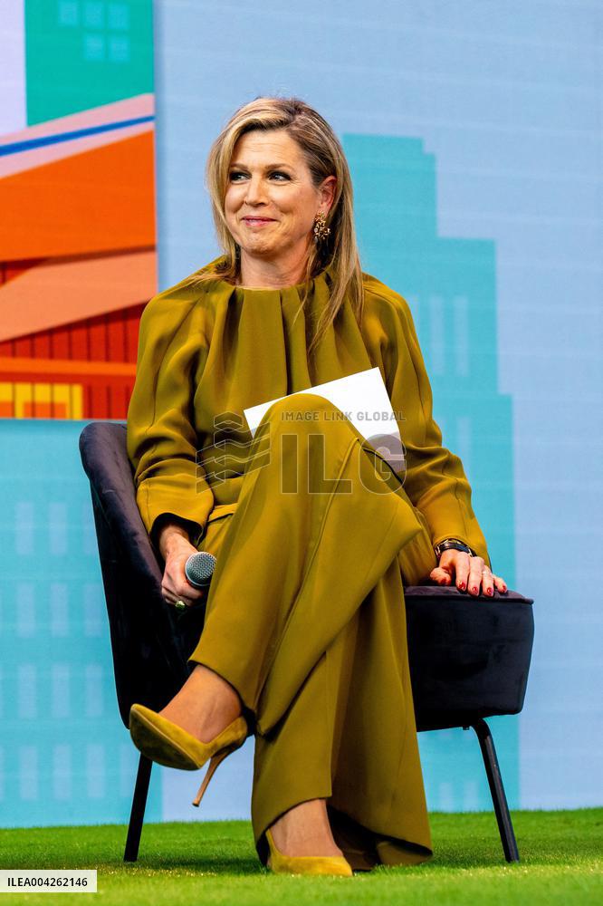 Queen Maxima At INSEAD Alumni Forum Europe - Amsterdam