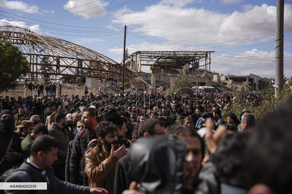 Syrian Government Forces Freed from SDF Prisons Welcomed - Aleppo