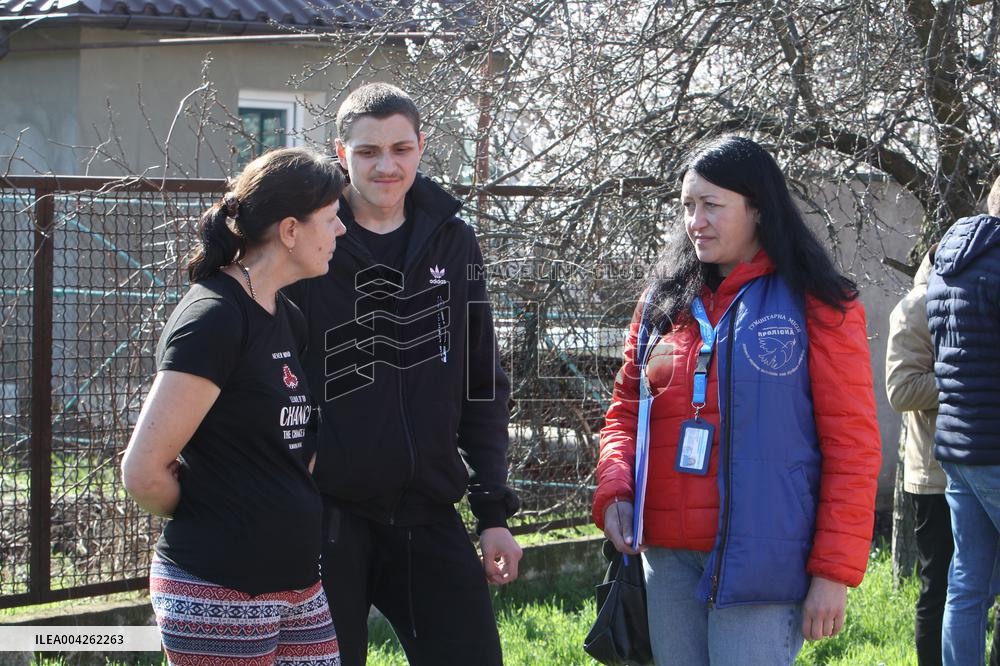 Aftermath of overnight Russian drone strike on Dnipro