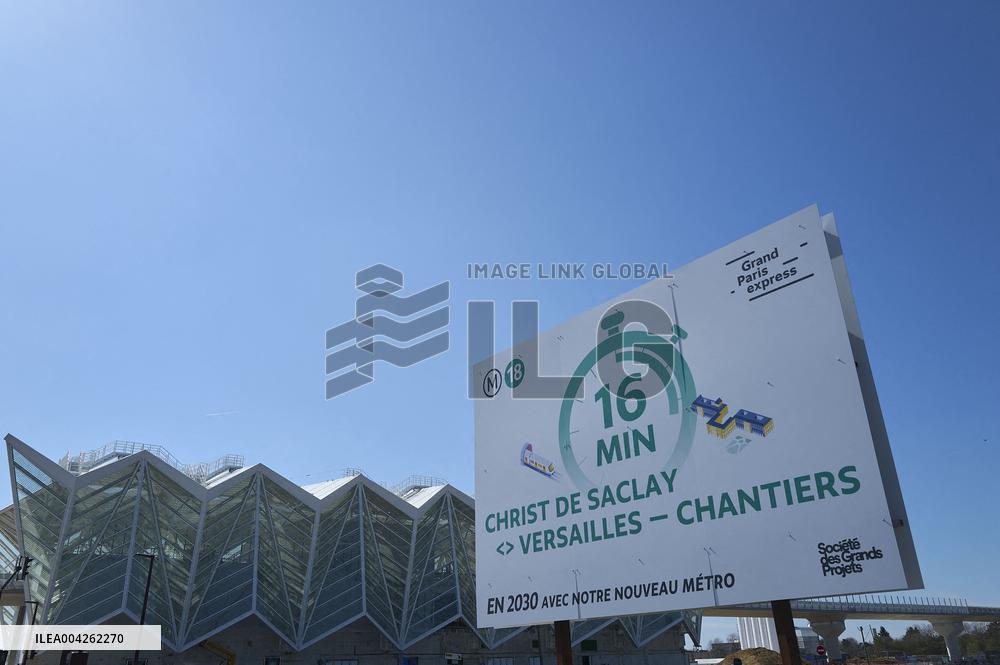 Grand Paris Express Illustrations - France