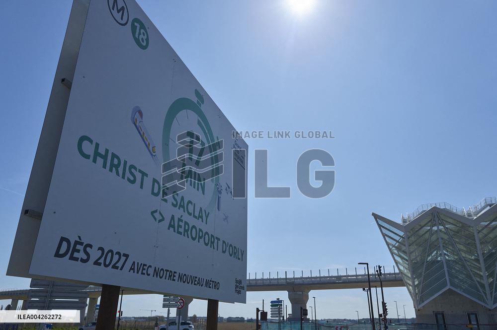 Grand Paris Express Illustrations - France