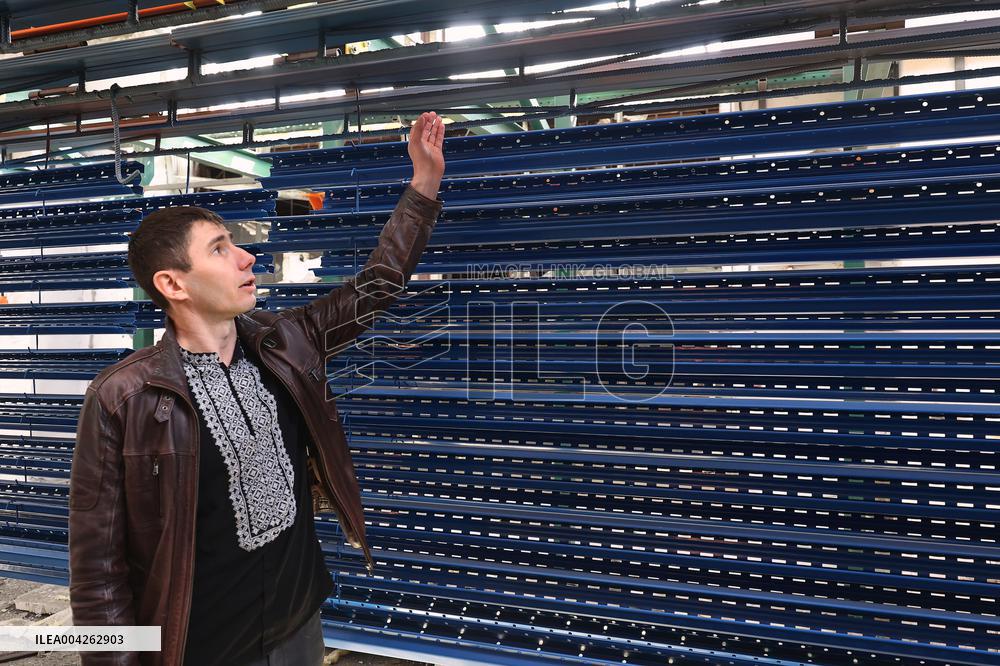 Russian attack destroys Kharkiv enterprise