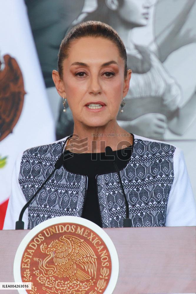 President Claudia Sheinbaum Holds ‘Plan Mexico’ News Conference - Mexico
