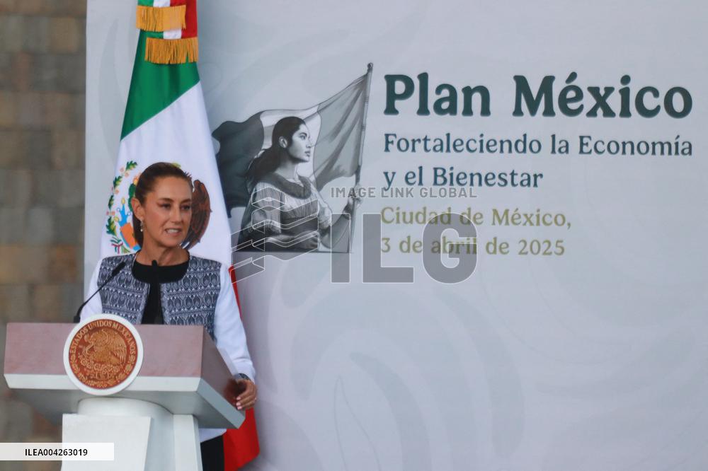 President Claudia Sheinbaum Holds ‘Plan Mexico’ News Conference - Mexico