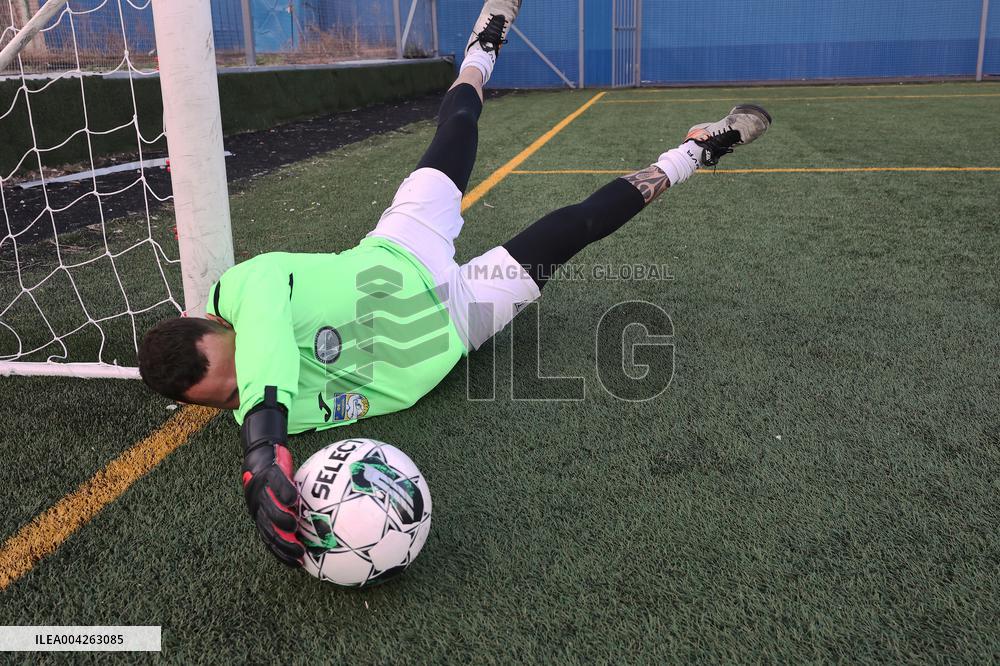 Amputee football team in Kharkiv