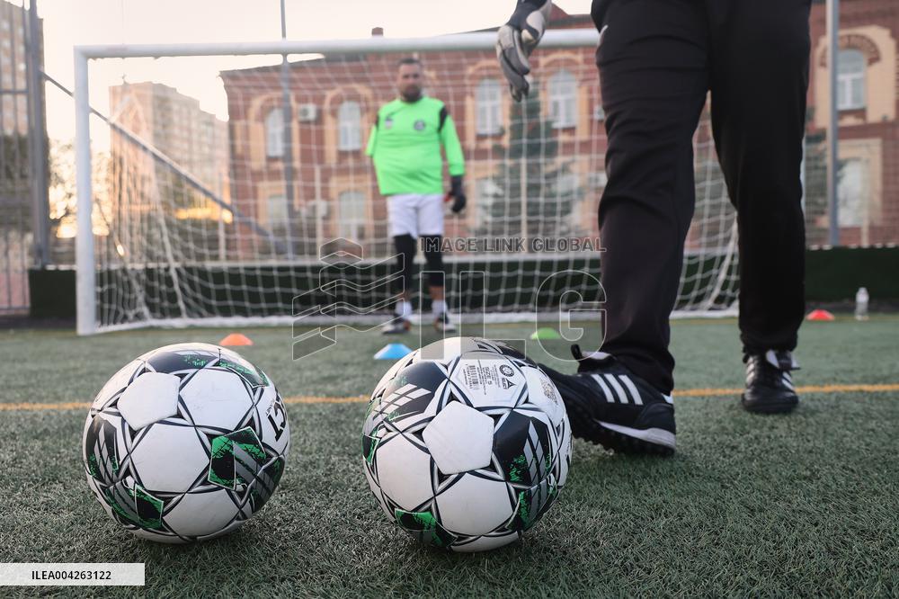 Amputee football team in Kharkiv