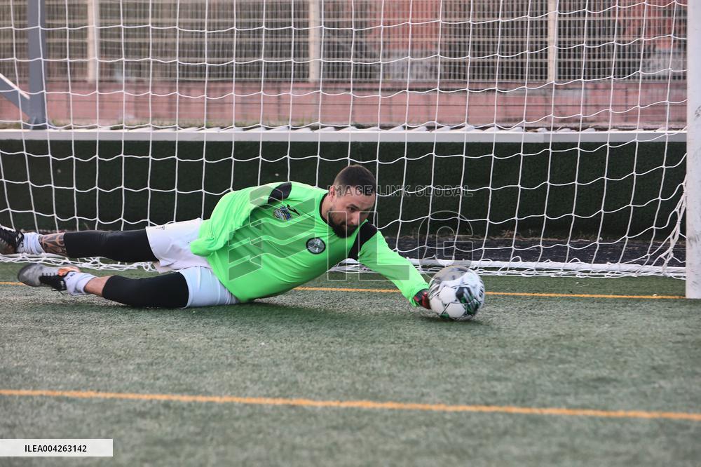 Amputee football team in Kharkiv