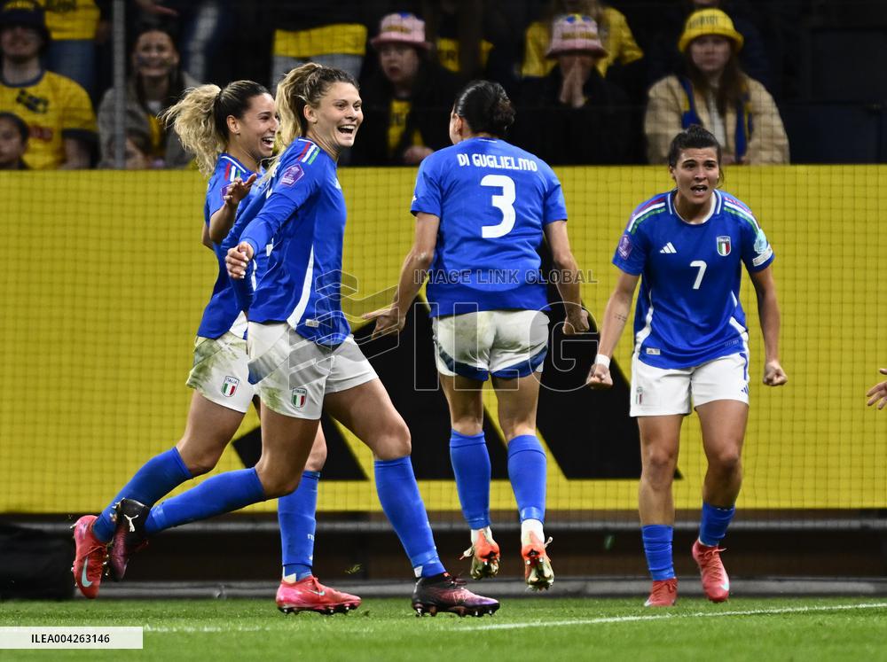 UEFA NATIONS LEAGUE SWEDEN-ITALY