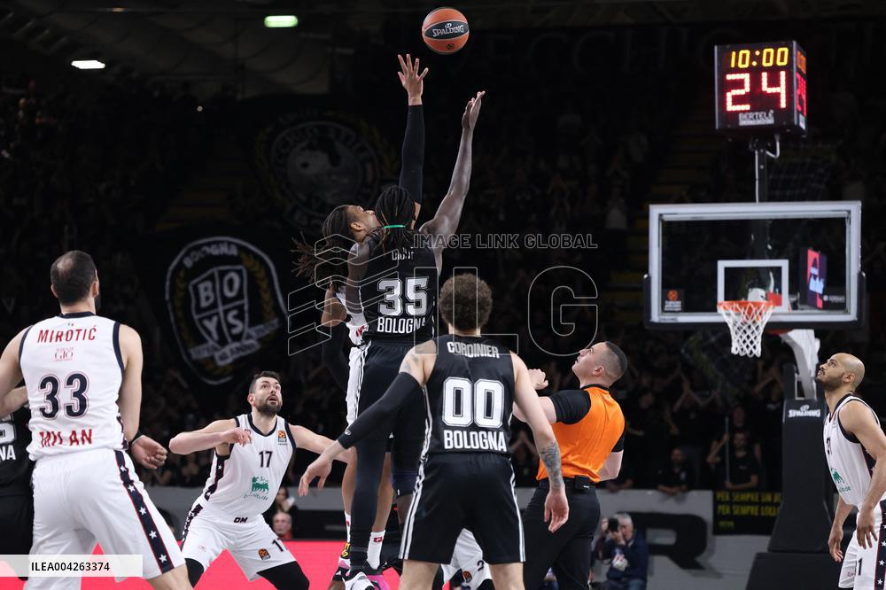 BASKET - Euroleague - Segafredo Virtus Bologna vs EA7 Emporio Armani Milano