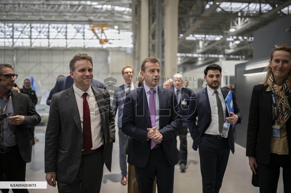 French Minister - AIRBUS - FRANCE