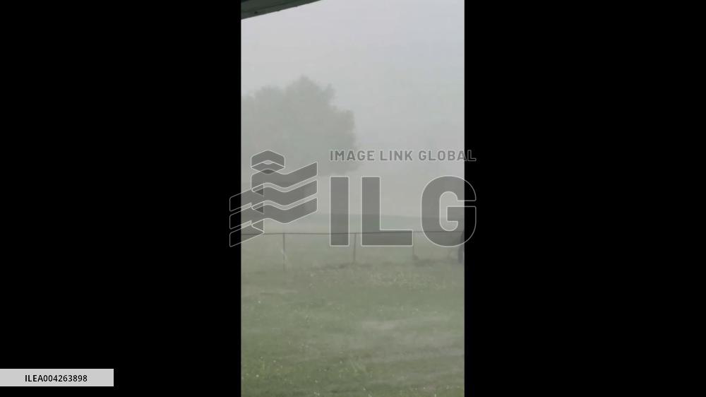 US: Severe Thunderstorm Brings Tornado Watch, Heavy Rain to Northeast Texas