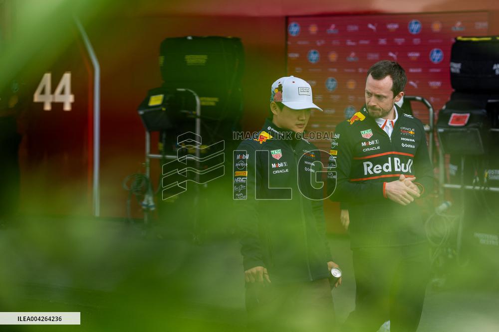 Yuki Tsunoda at Formula 1 Japanese Grand Prix - GP Free Practice 1 and 2 - Suzuka