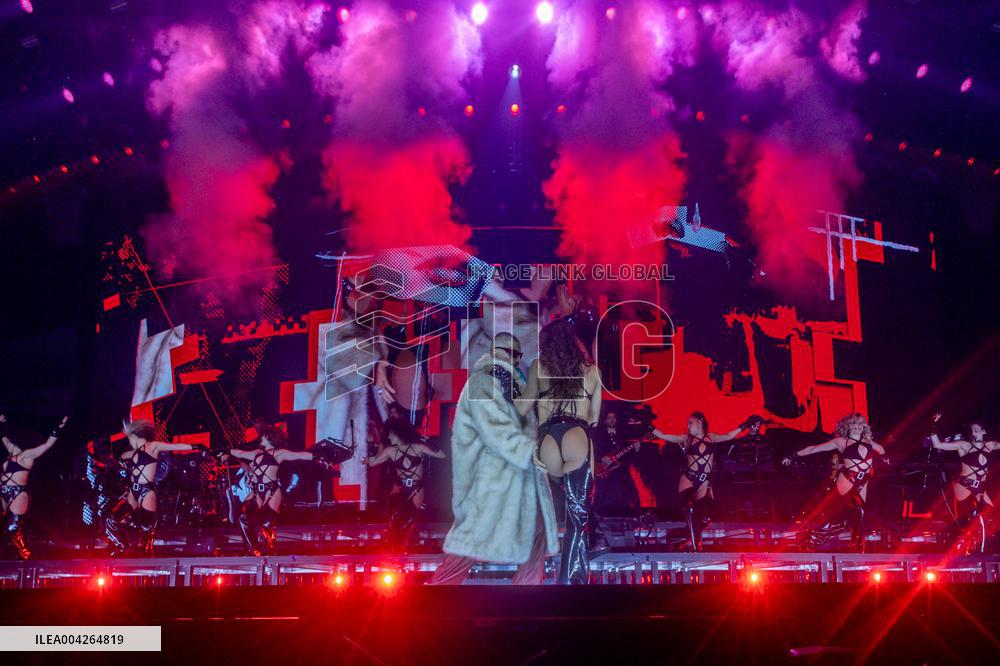 Maluma performs at Movistar Arena